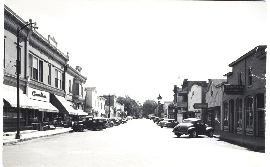 Downtown Rio looking South in 1950's